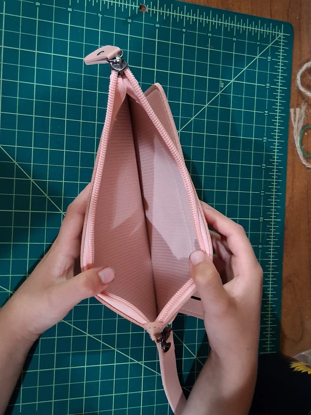 Blush Pink Card Holder Wallet